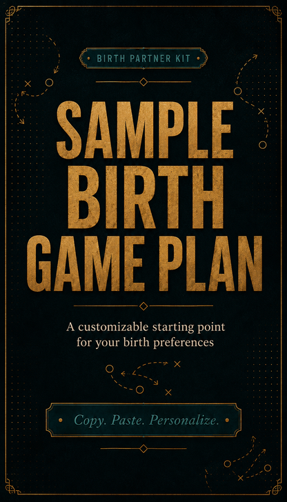 Birth Partner Kit - Hospital Edition