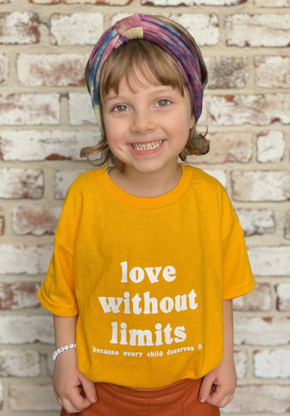 Love Without Limits Adult T-Shirt