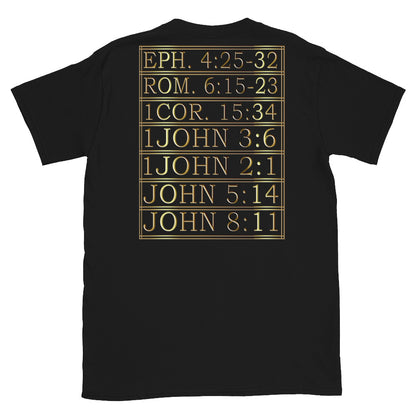 "Sin No More" Black T-Shirt